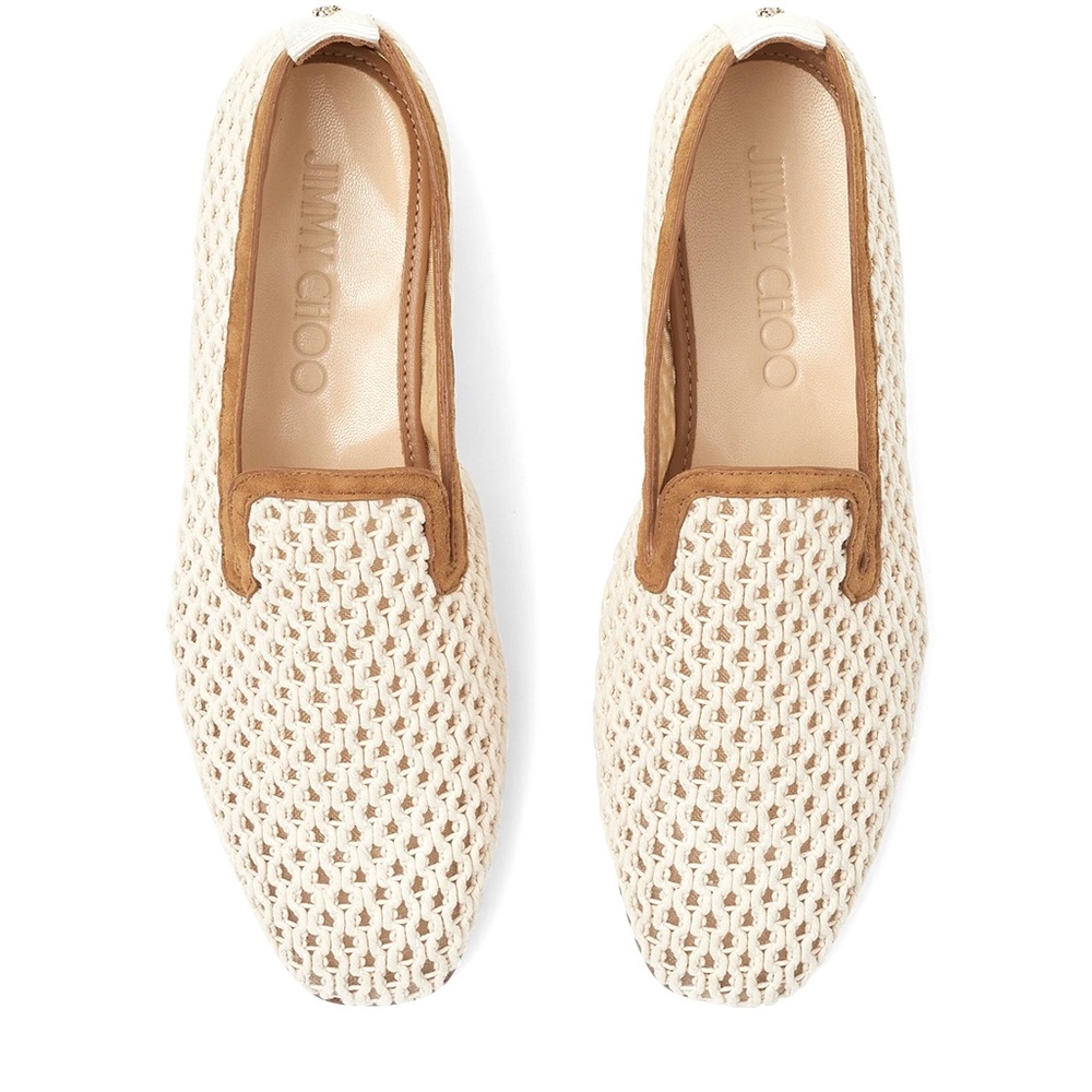 NWOT - JIMMY CHOO - Varsha Woven Loafers